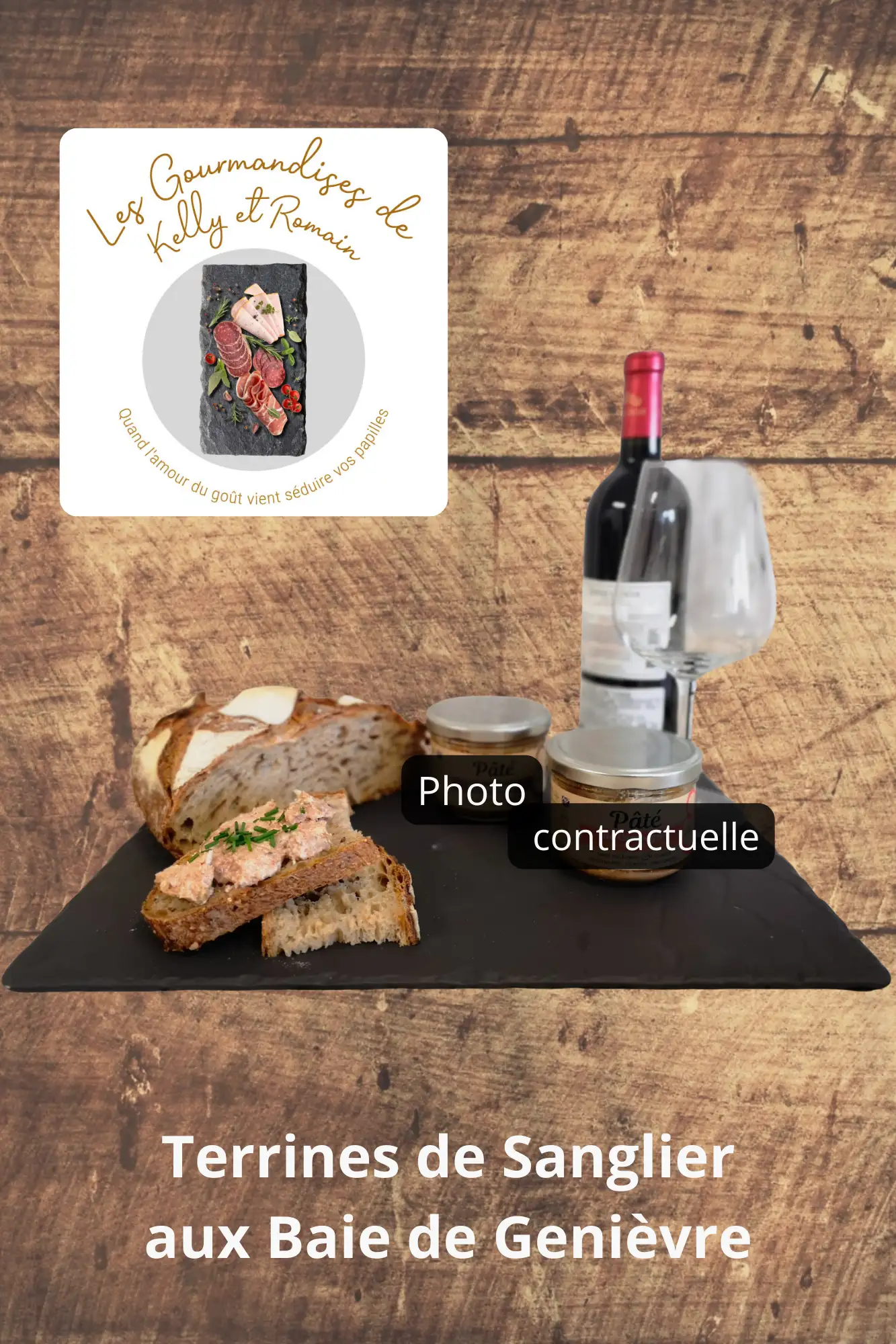 Terrine de Sanglier aux Genièvre