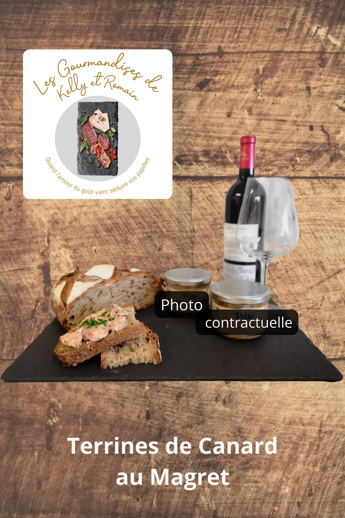 Terrine de canard au magret