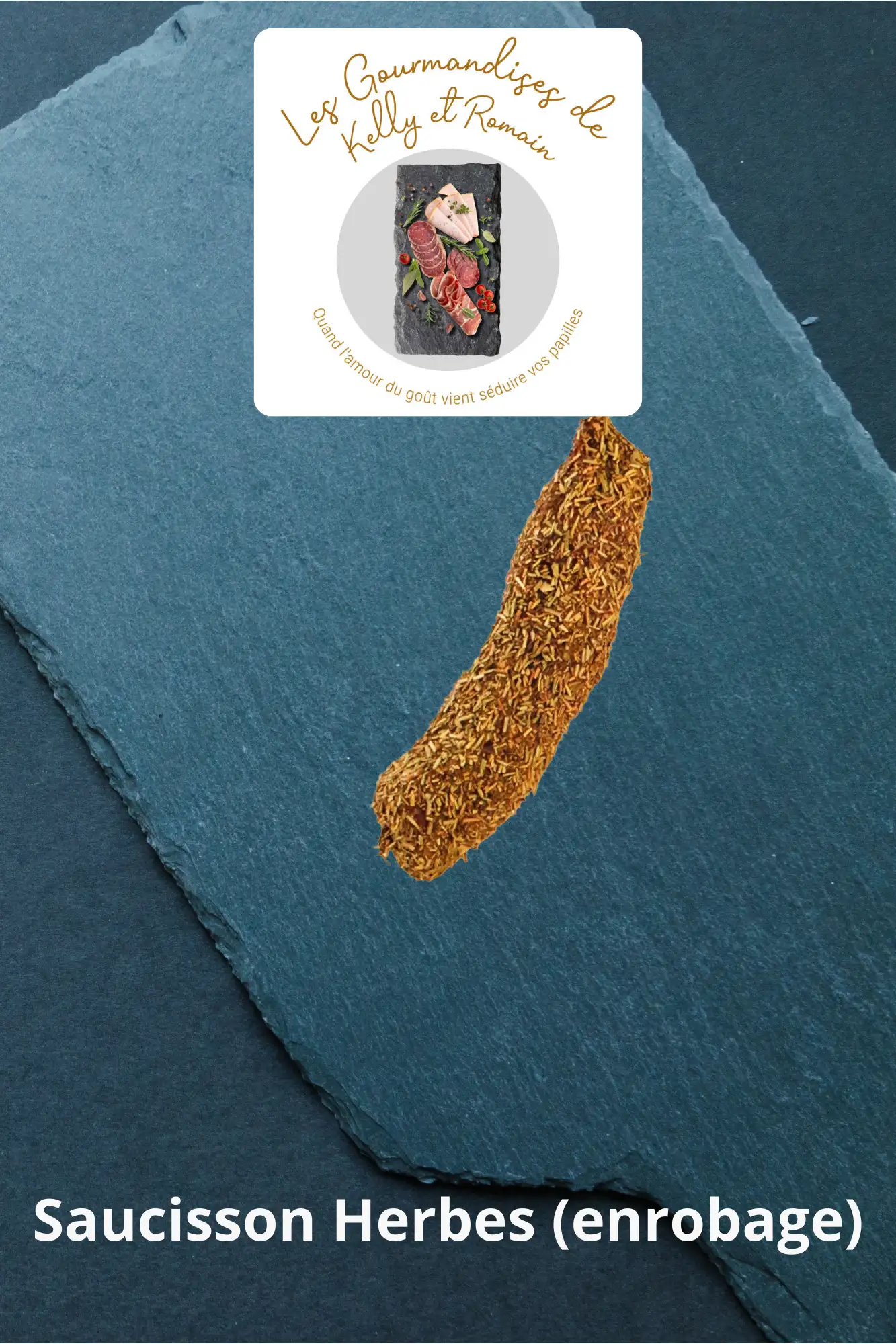 Saucisson enrobage herbe ~170g
