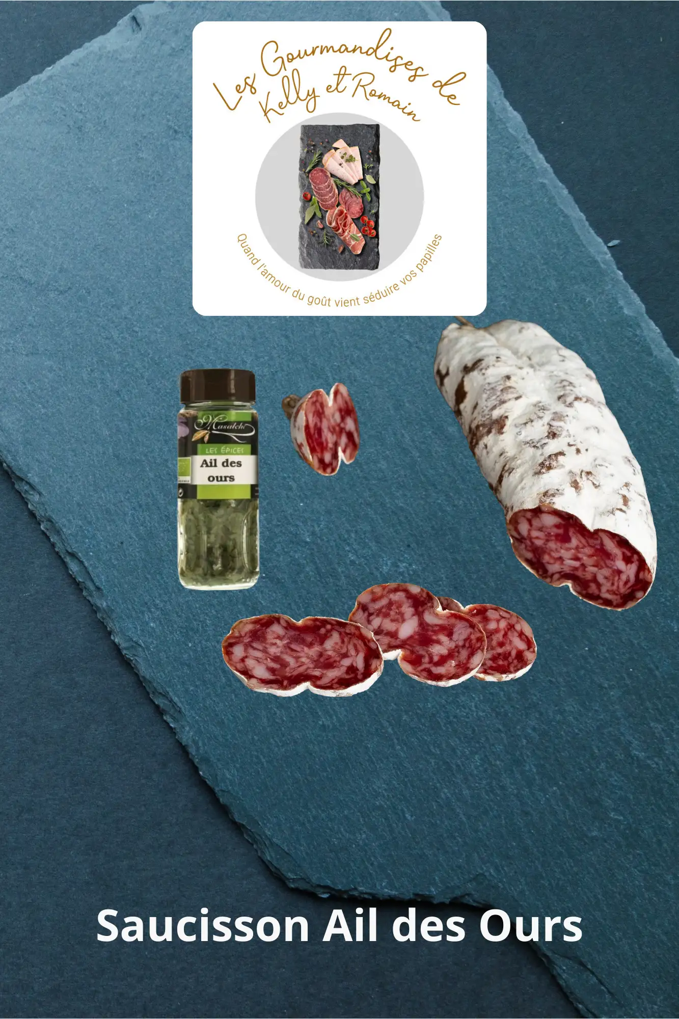 Saucisson Ail des Ours ~170g