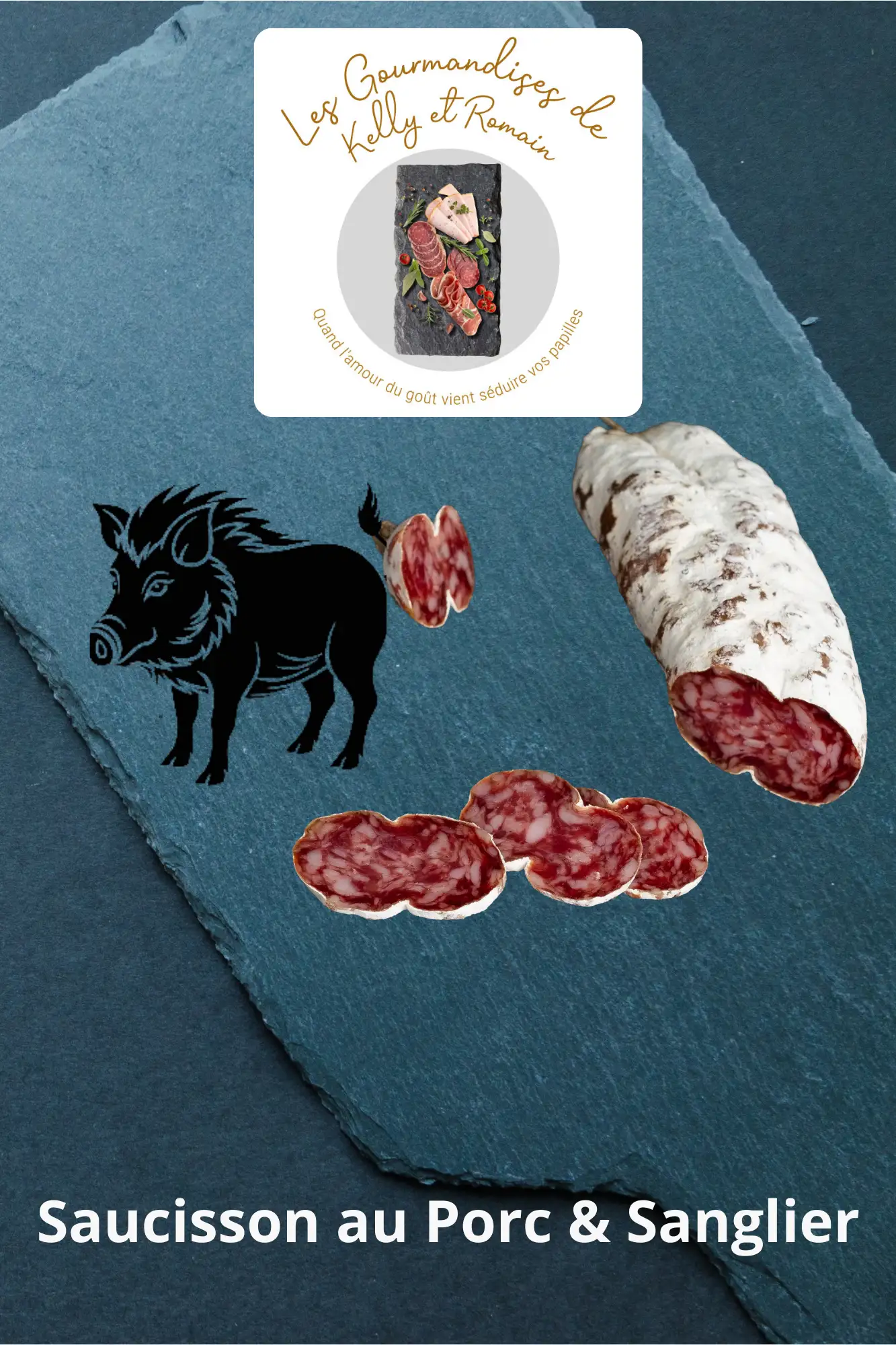 Saucisson Porc & Sanglier ~170g